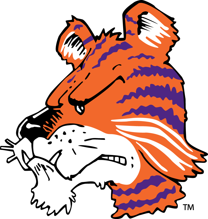 Clemson Tigers 1978-1992 Mascot Logo iron on transfers for clothing